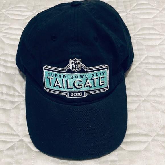 2010 Super Bowl XLIV NFL Tailgate Party Cap - Picture 1 of 8